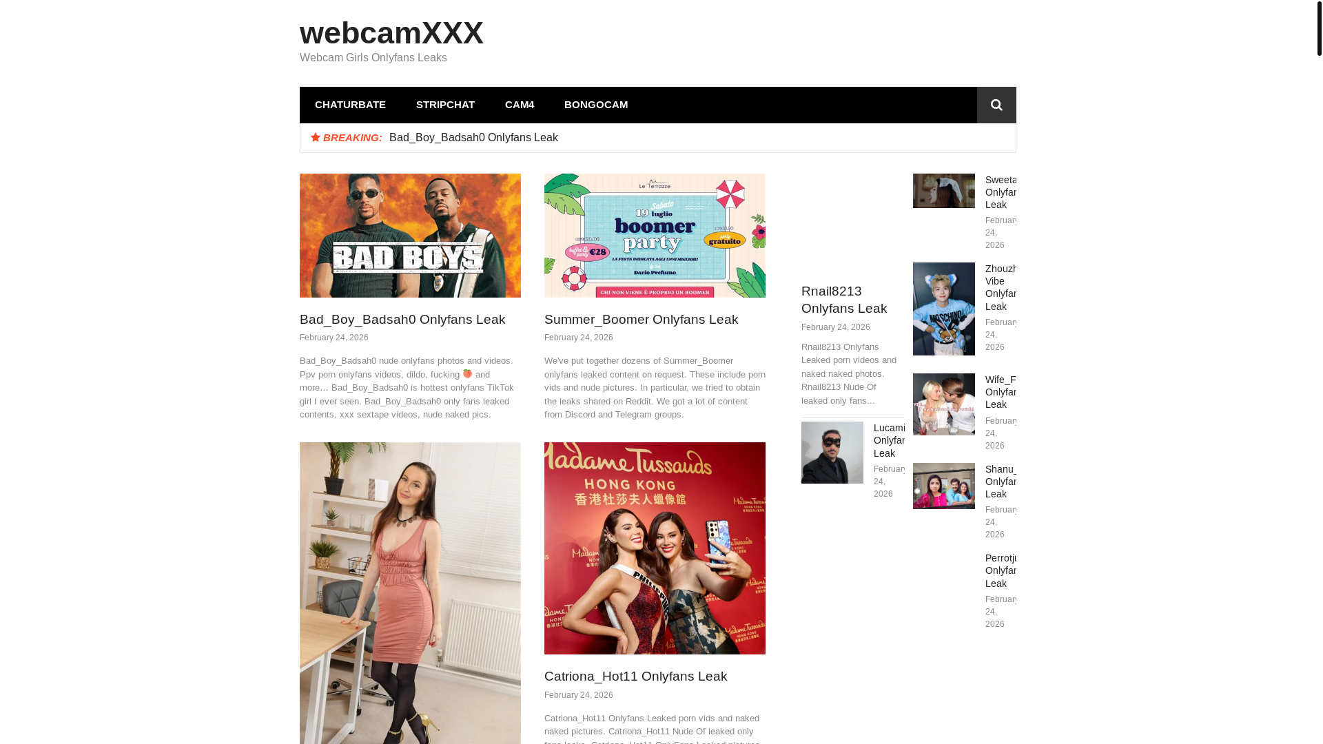 website screenshot of https://webcamxxx.pics/