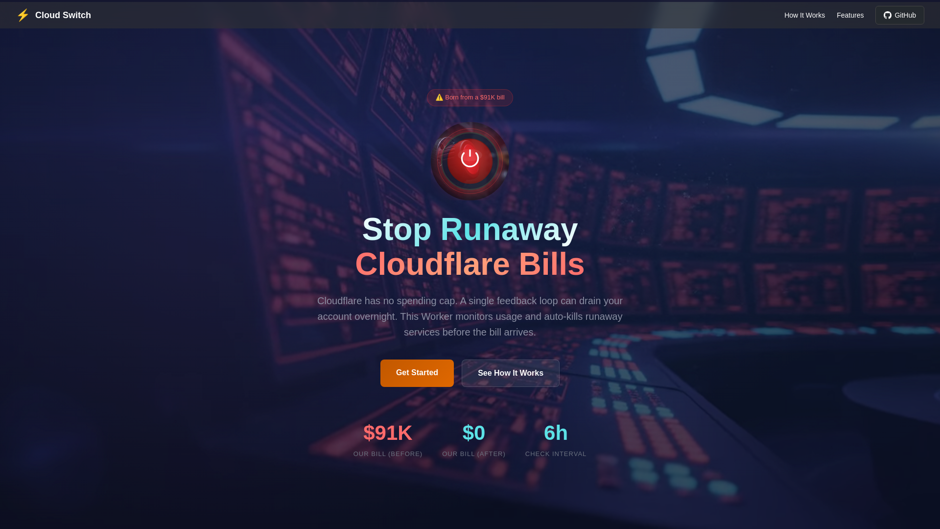 website screenshot of https://cloud-switch-site.pages.dev/