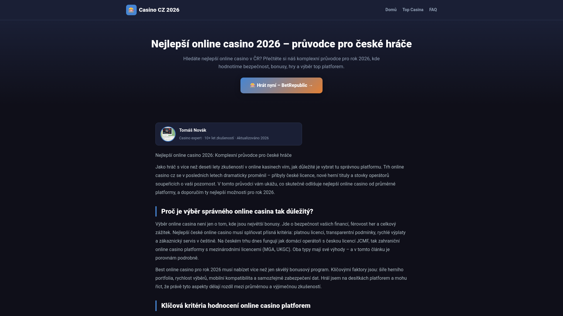 website screenshot of https://taboryzaru-cz.pages.dev/