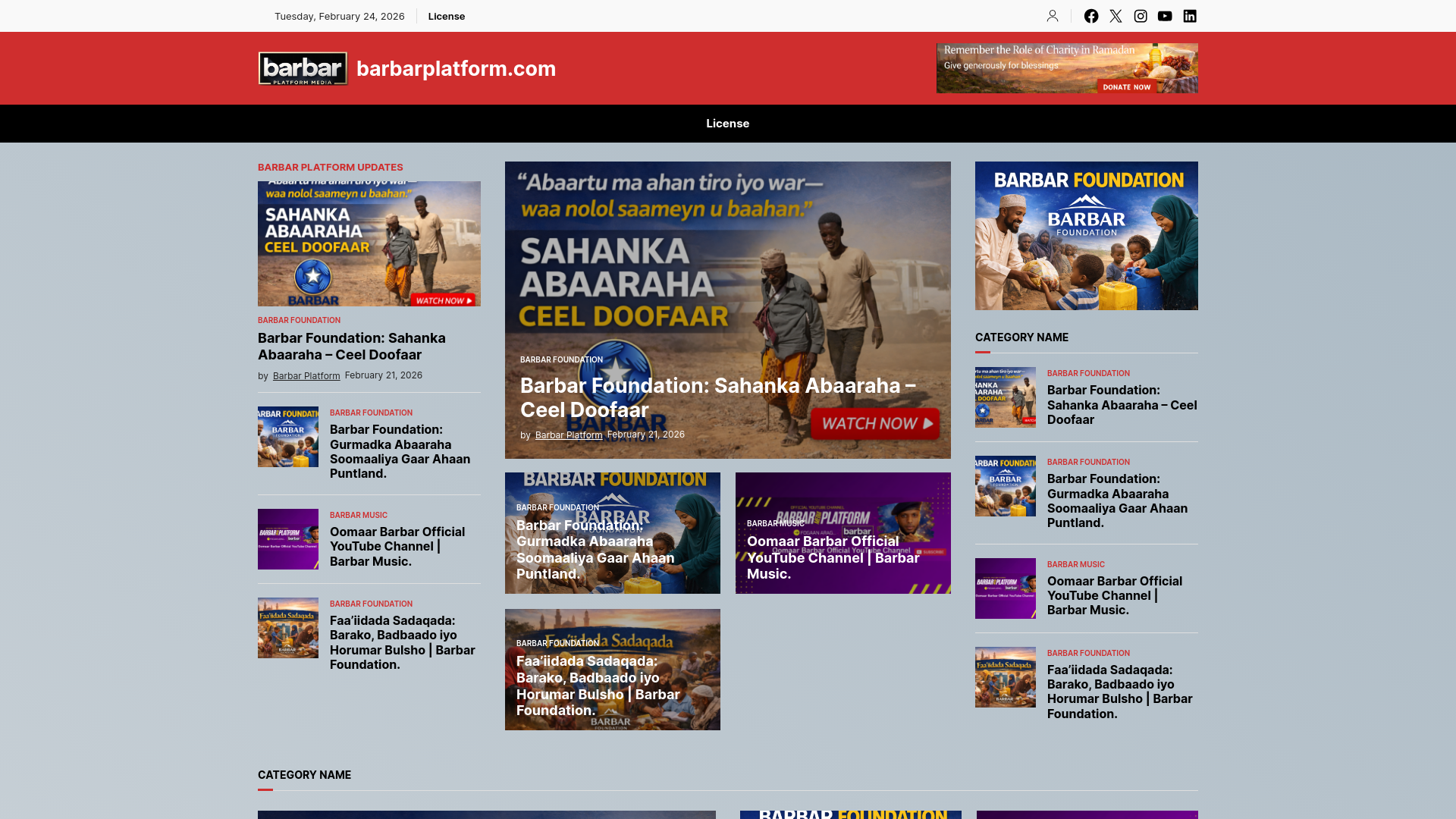 website screenshot of https://barbarplatform.com/