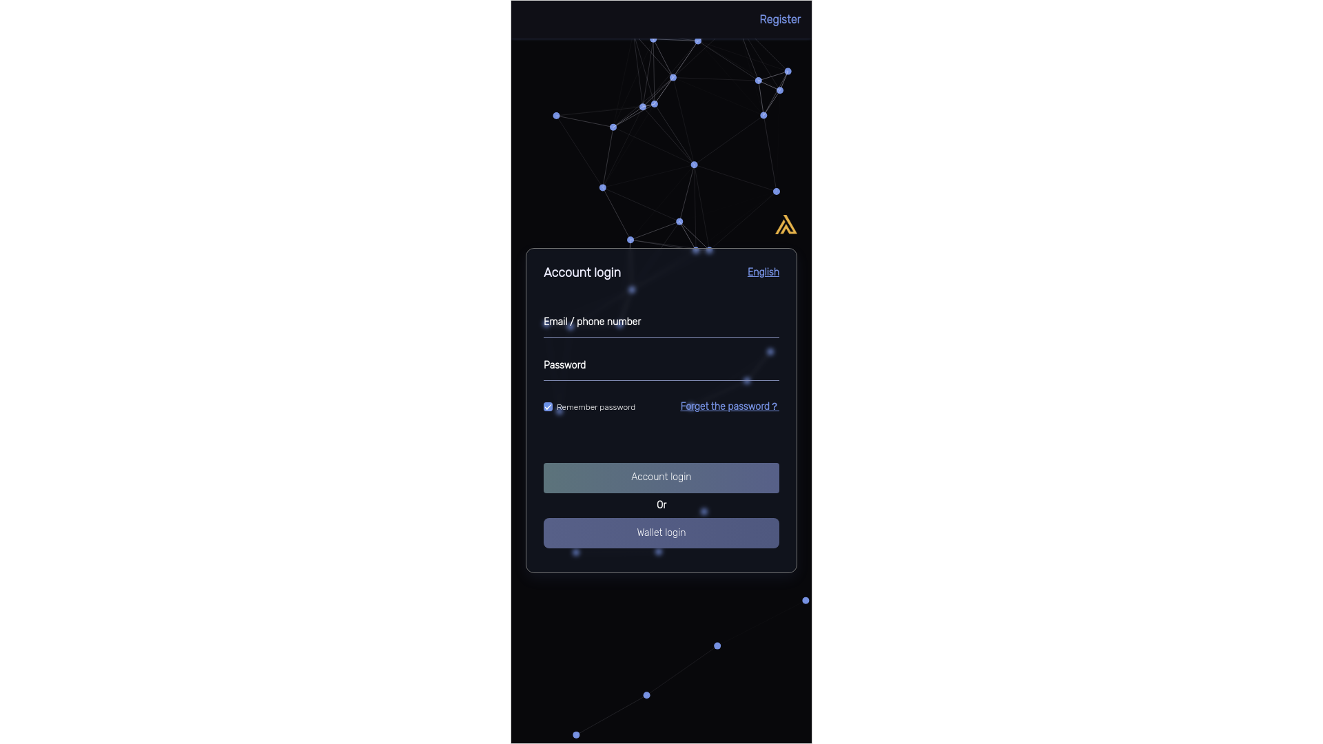 website screenshot of https://agora-bitcoin.com/
