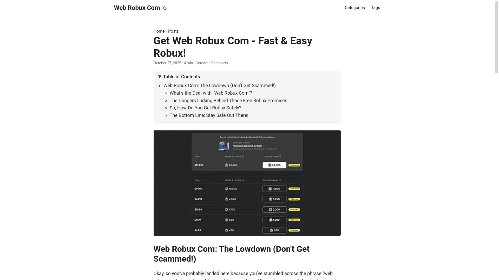 website screenshot of https://web-robux-com.pages.dev/