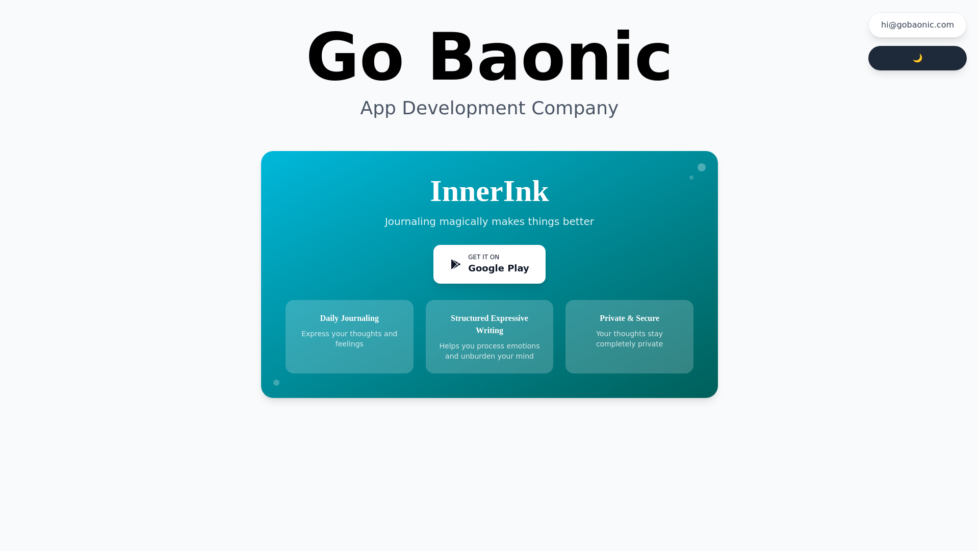 website screenshot of https://gobaonic-website-cloudflare.pages.dev/