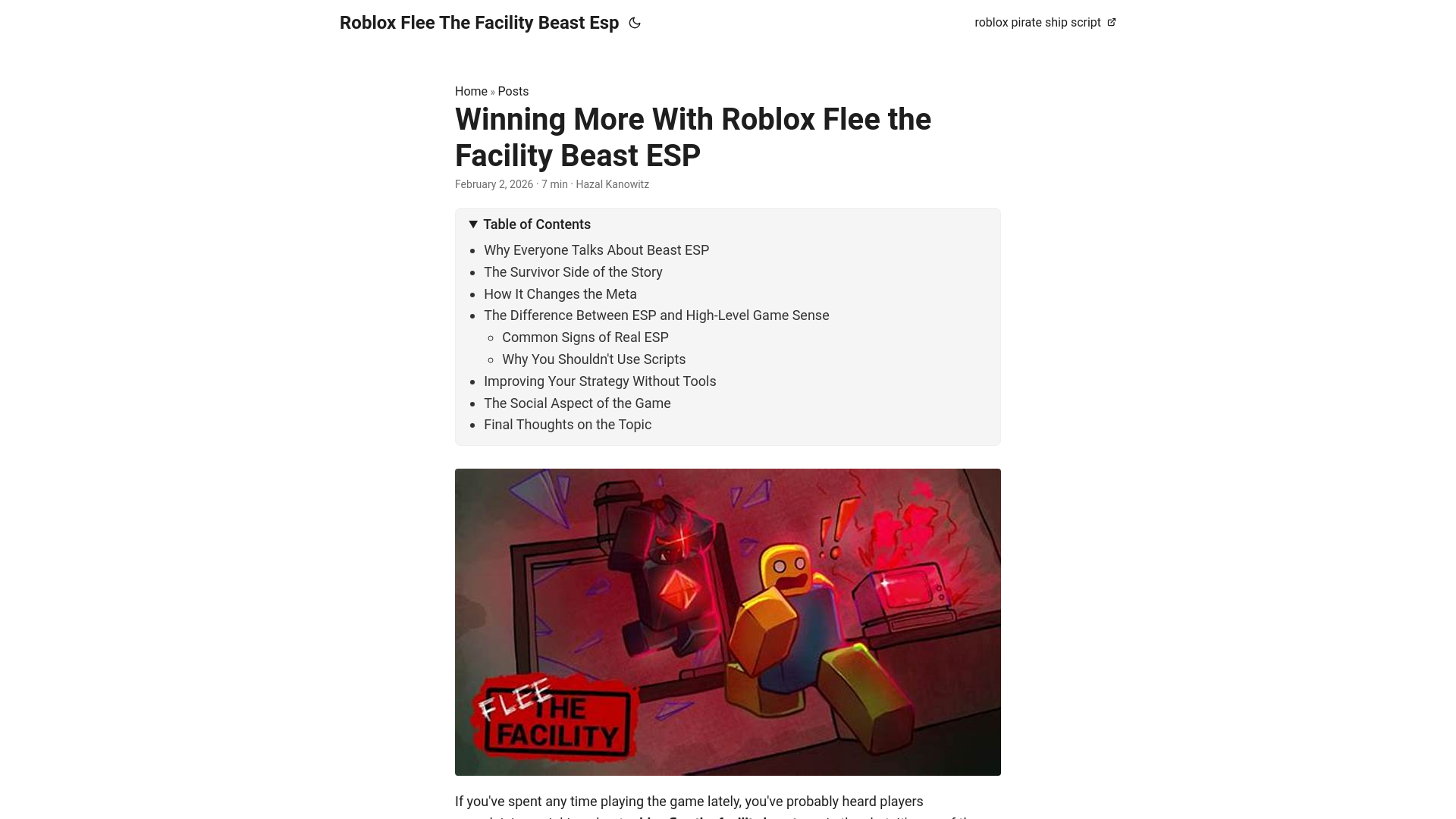 website screenshot of https://roblox-flee-the-facility-beast-esp.pages.dev/