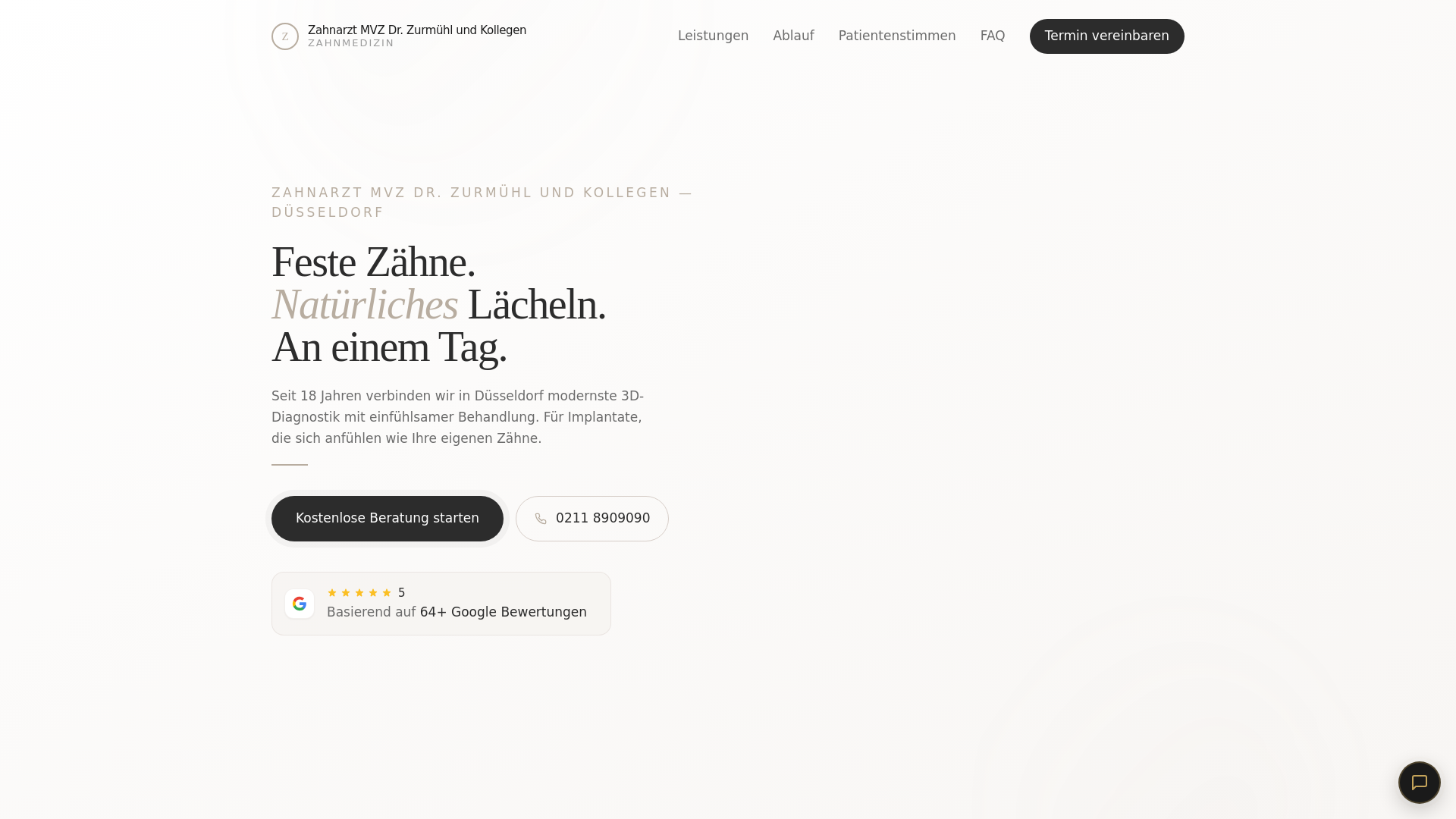 website screenshot of https://zahnarzt-mvz-dr-zurmuehl-und.pages.dev/