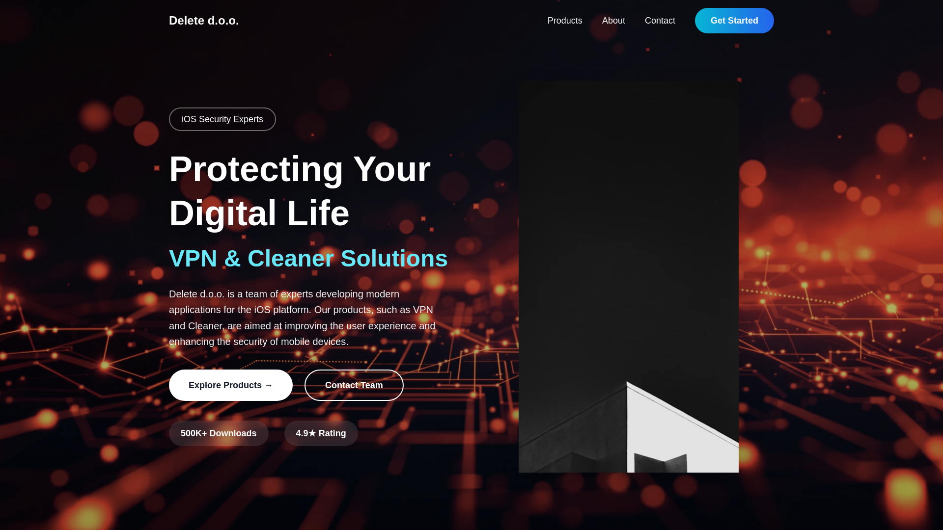website screenshot of https://deletedo.com/