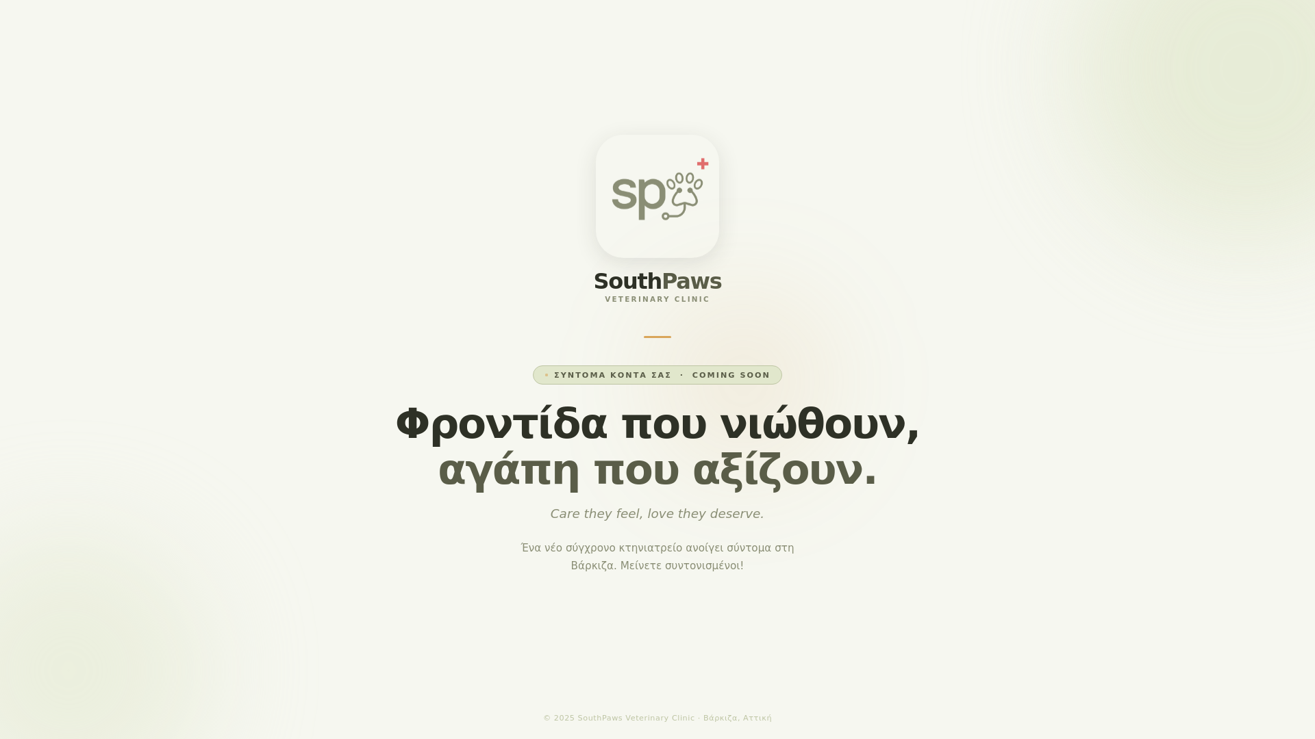 website screenshot of https://southpaws.pages.dev/