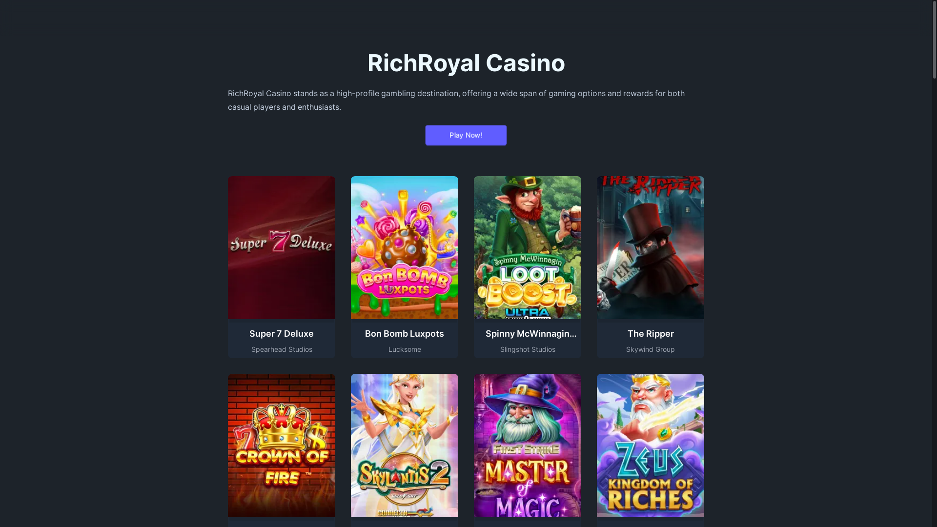 website screenshot of https://richroyal7-com.pages.dev/