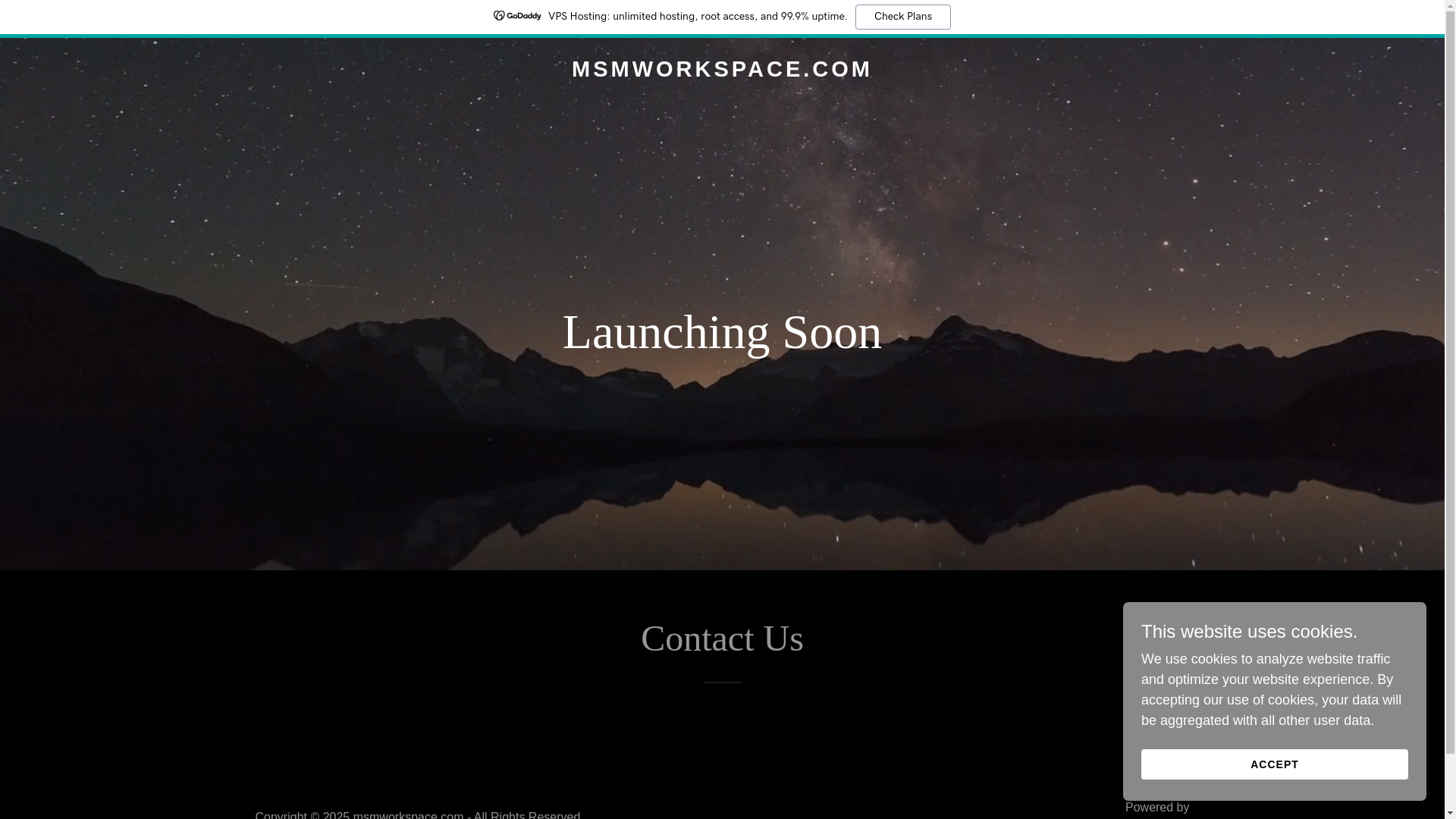 website screenshot of https://msmworkspace.com/
