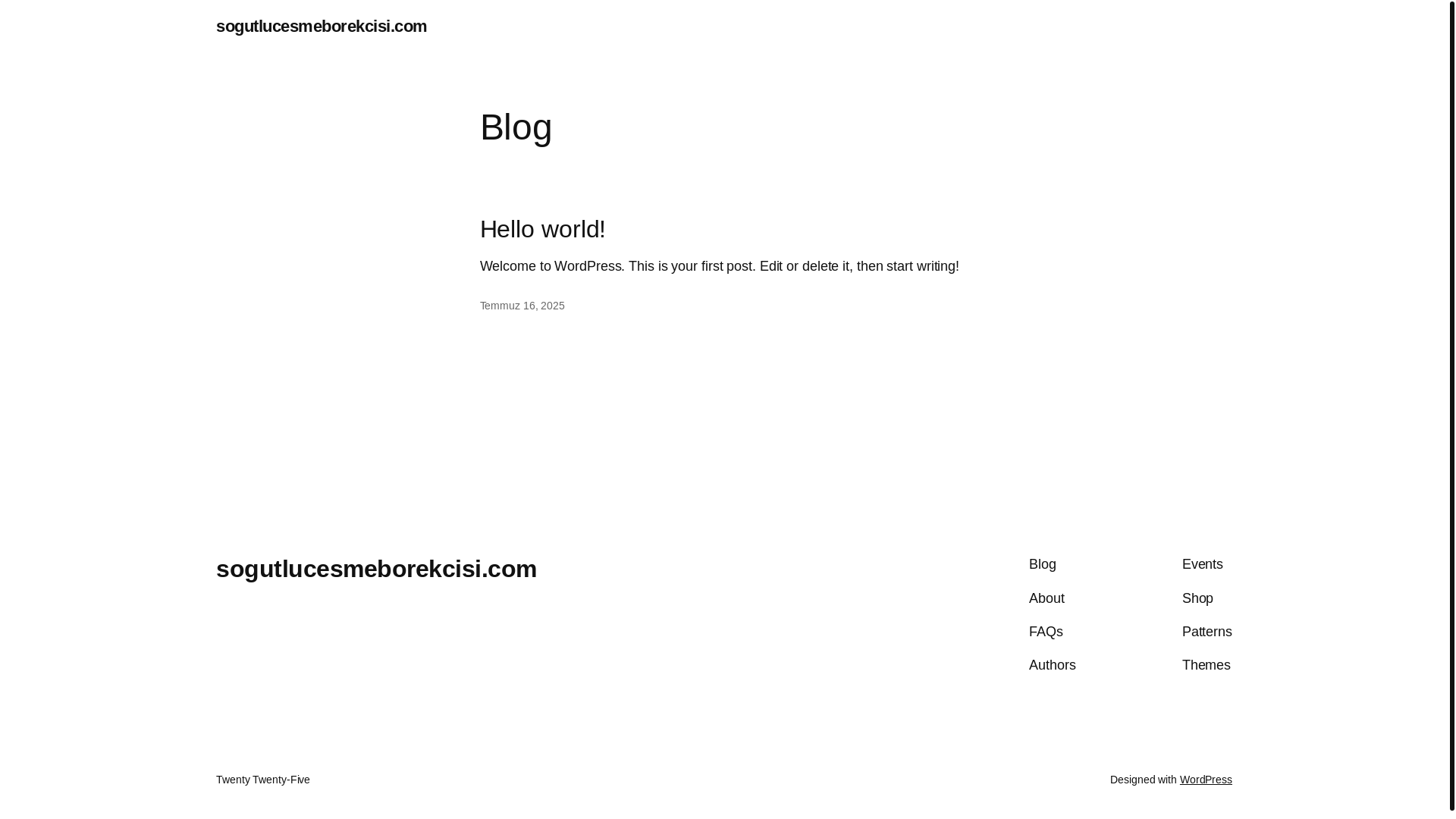 website screenshot of https://sogutlucesmeborekcisi.com/