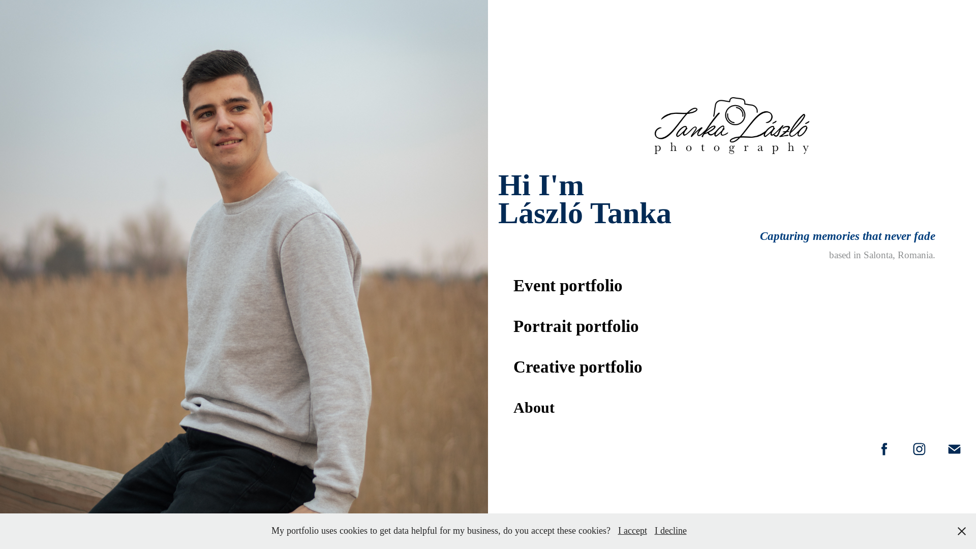 website screenshot of https://tankalaszlo.com/