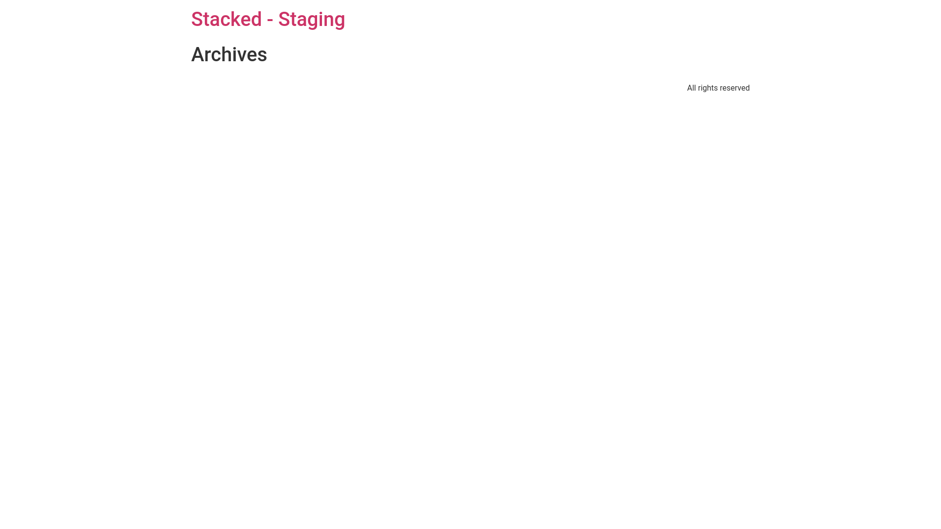 website screenshot of https://getstacked.nz/
