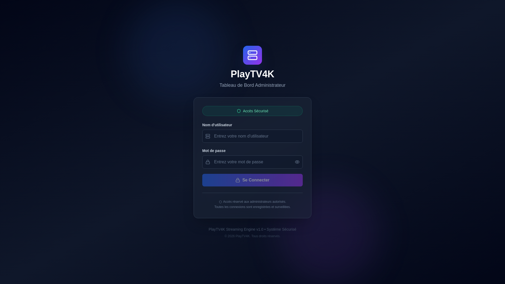 website screenshot of https://playtv4khd.live/