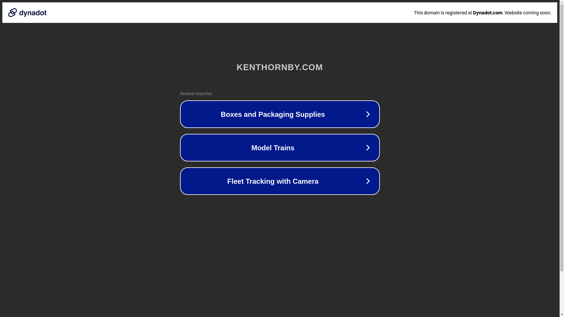 website screenshot of https://kenthornby.com/