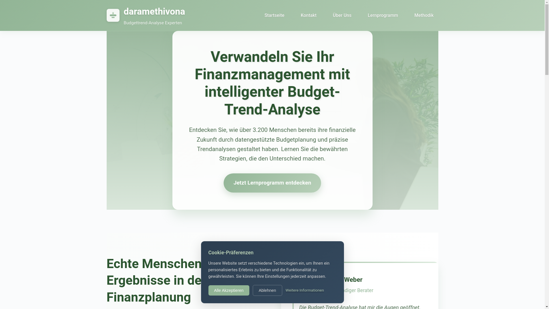 website screenshot of https://daramethivona.com/