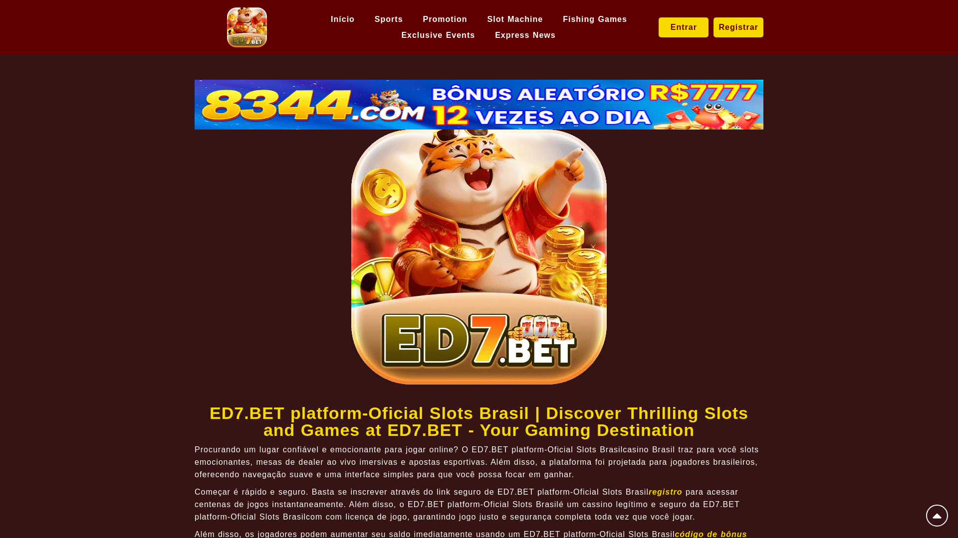 website screenshot of https://ed7betbr.com/