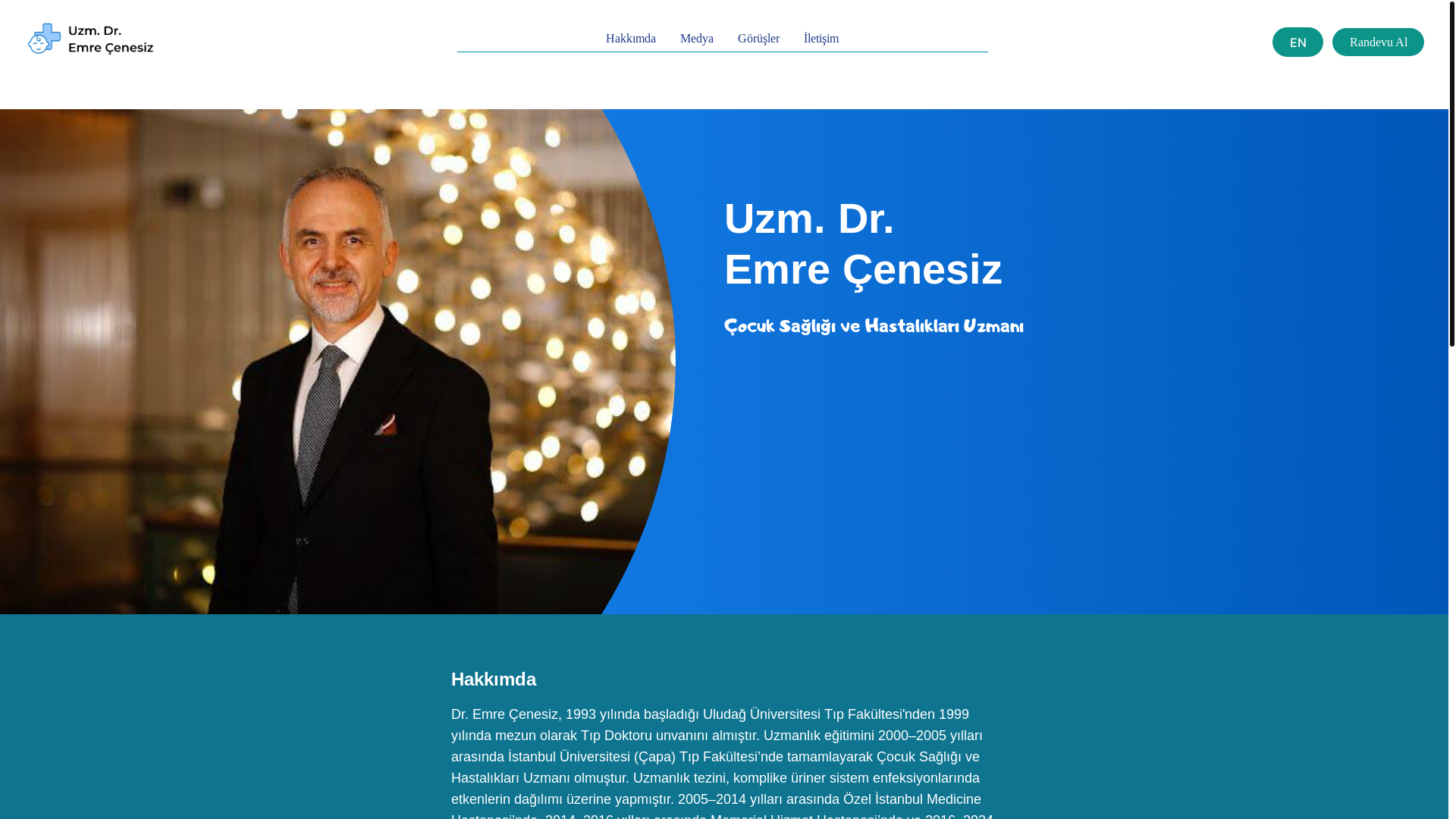 website screenshot of https://dremrecenesiz.com/
