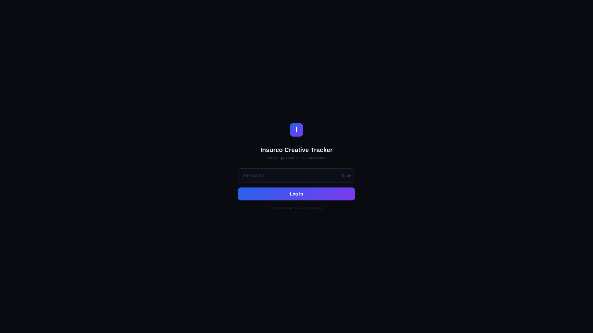 website screenshot of https://creativetracking.io