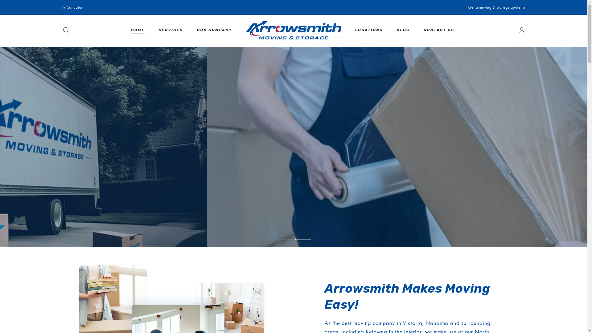 website screenshot of https://somer-moving.com/