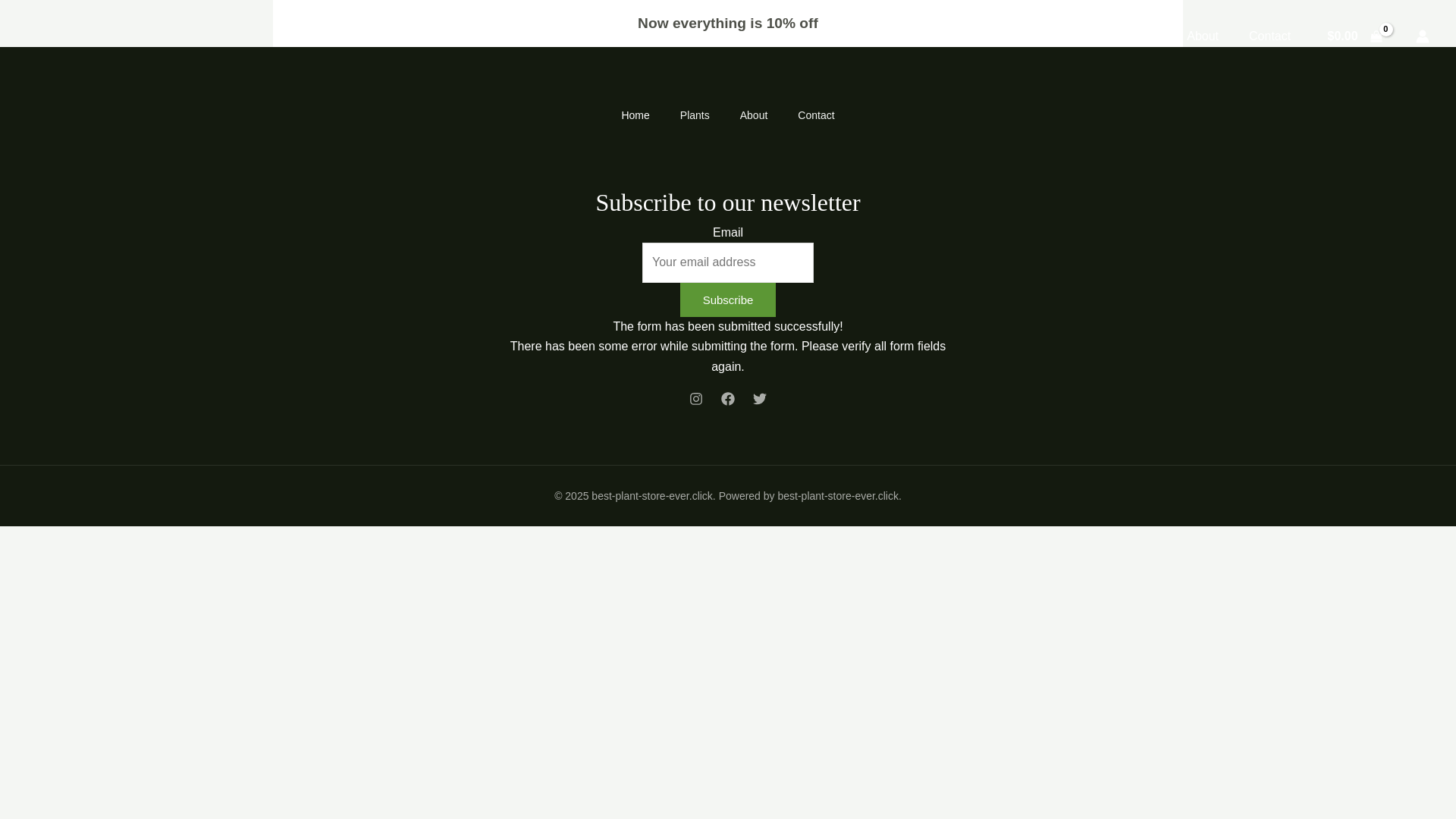 website screenshot of https://best-plant-store-ever.click/