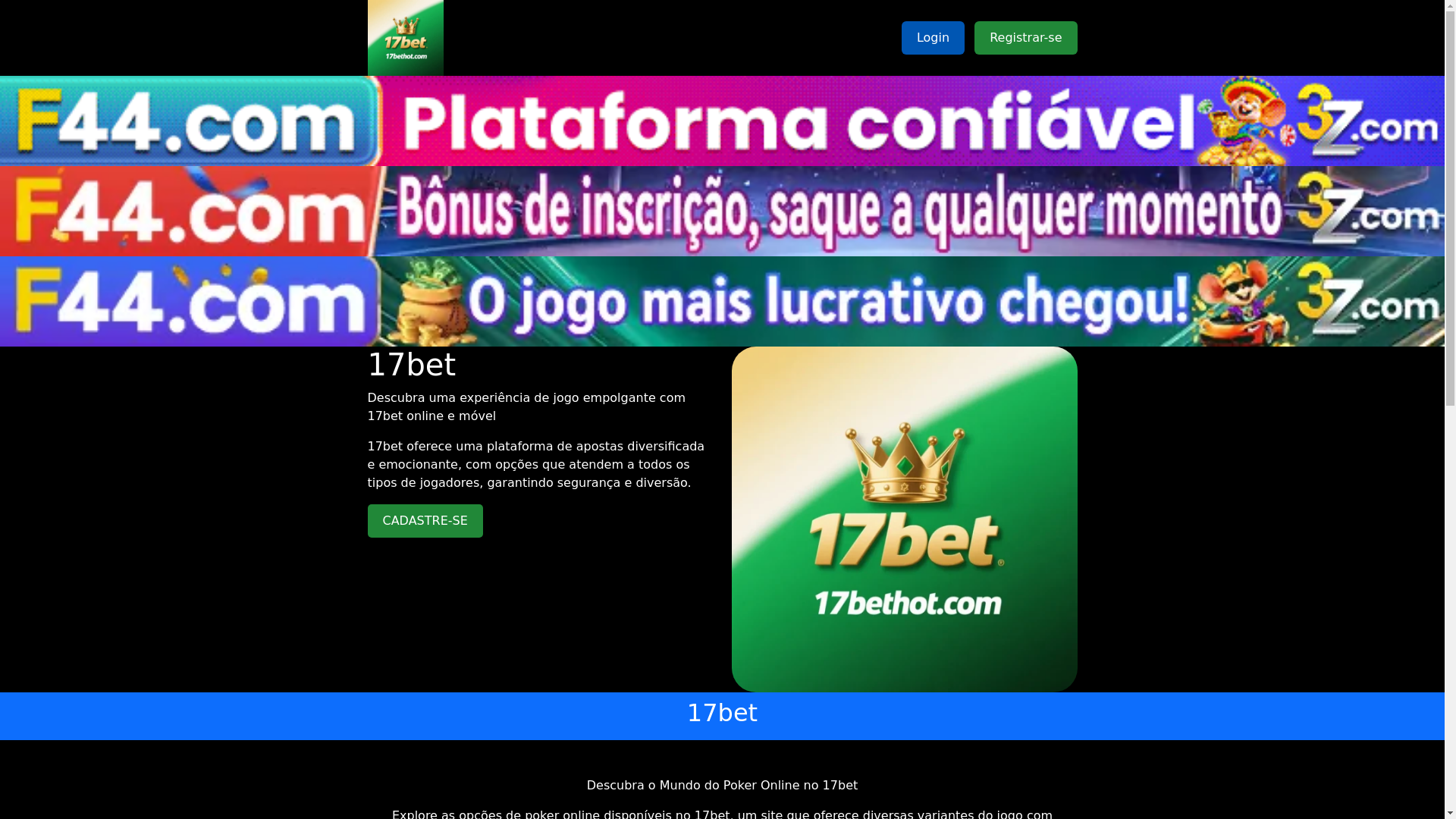 website screenshot of https://17bethot.com/