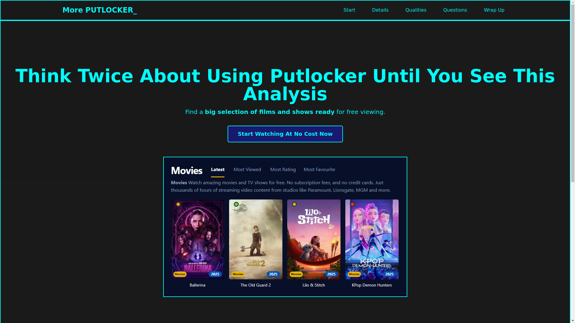 website screenshot of https://putlocker-2izb.pages.dev/