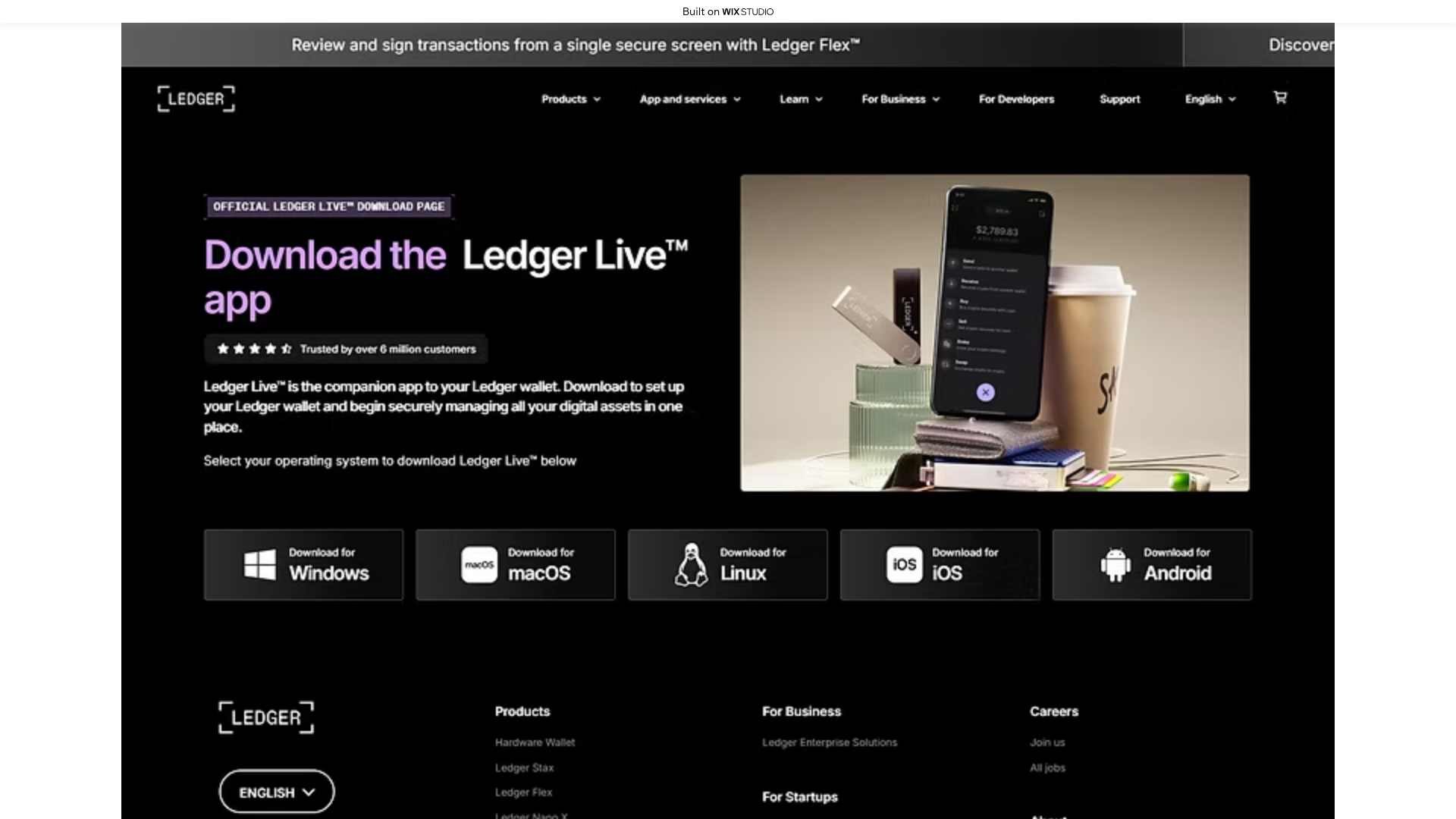 website screenshot of https://eng-official-desktop.wixstudio.com/us-en