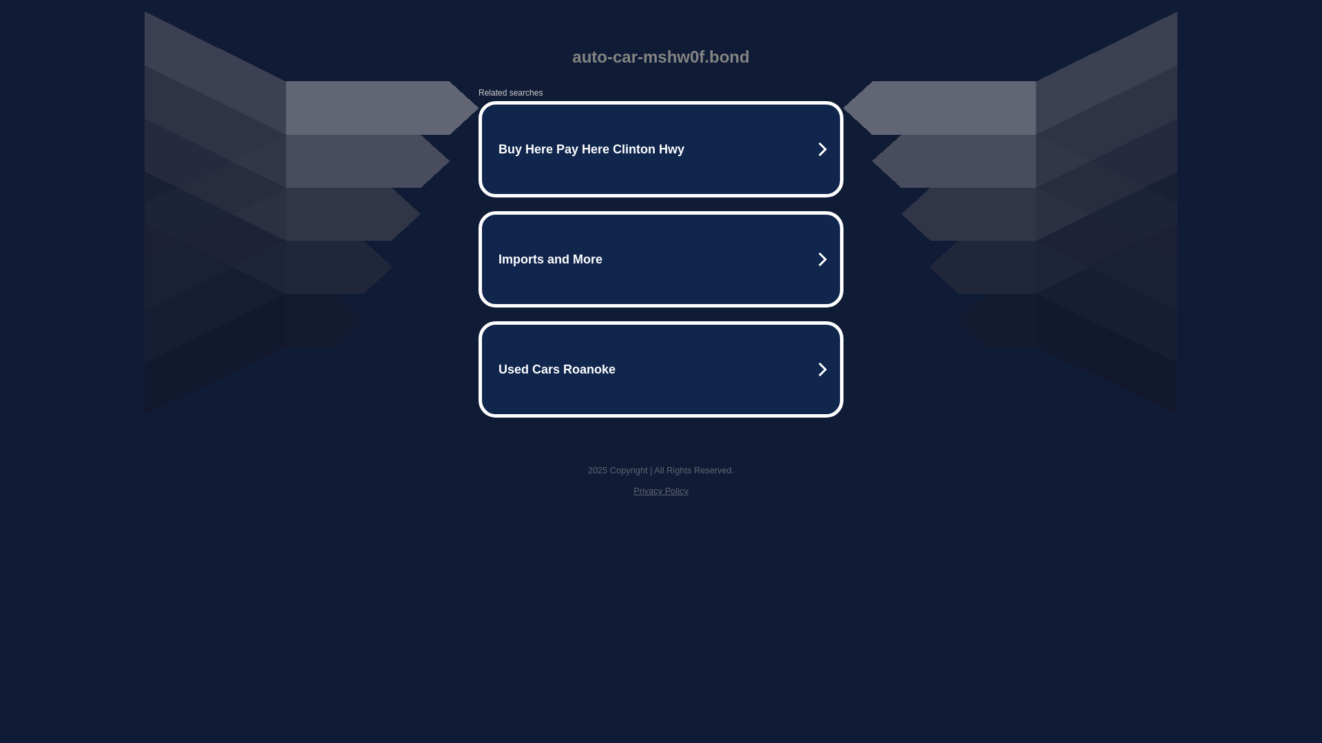 website screenshot of https://auto-car-mshw0f.bond/