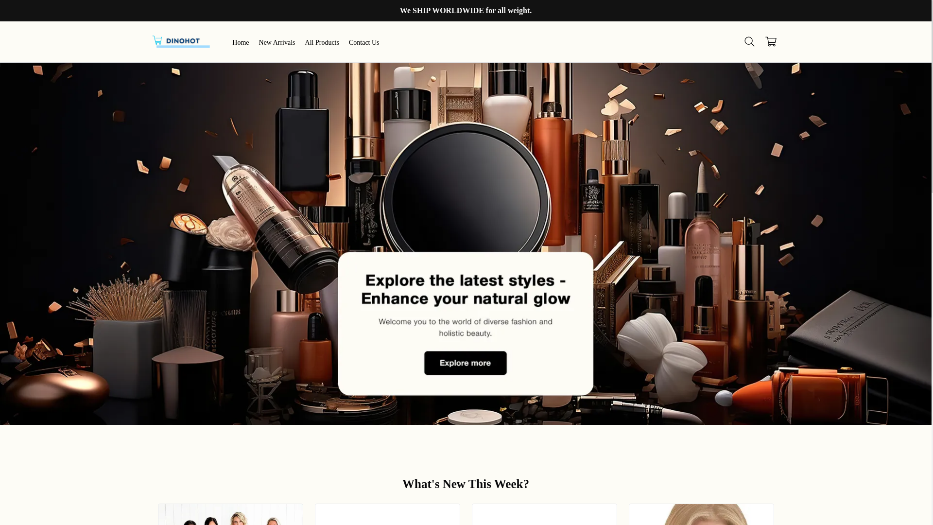 website screenshot of https://flashzstore.com/