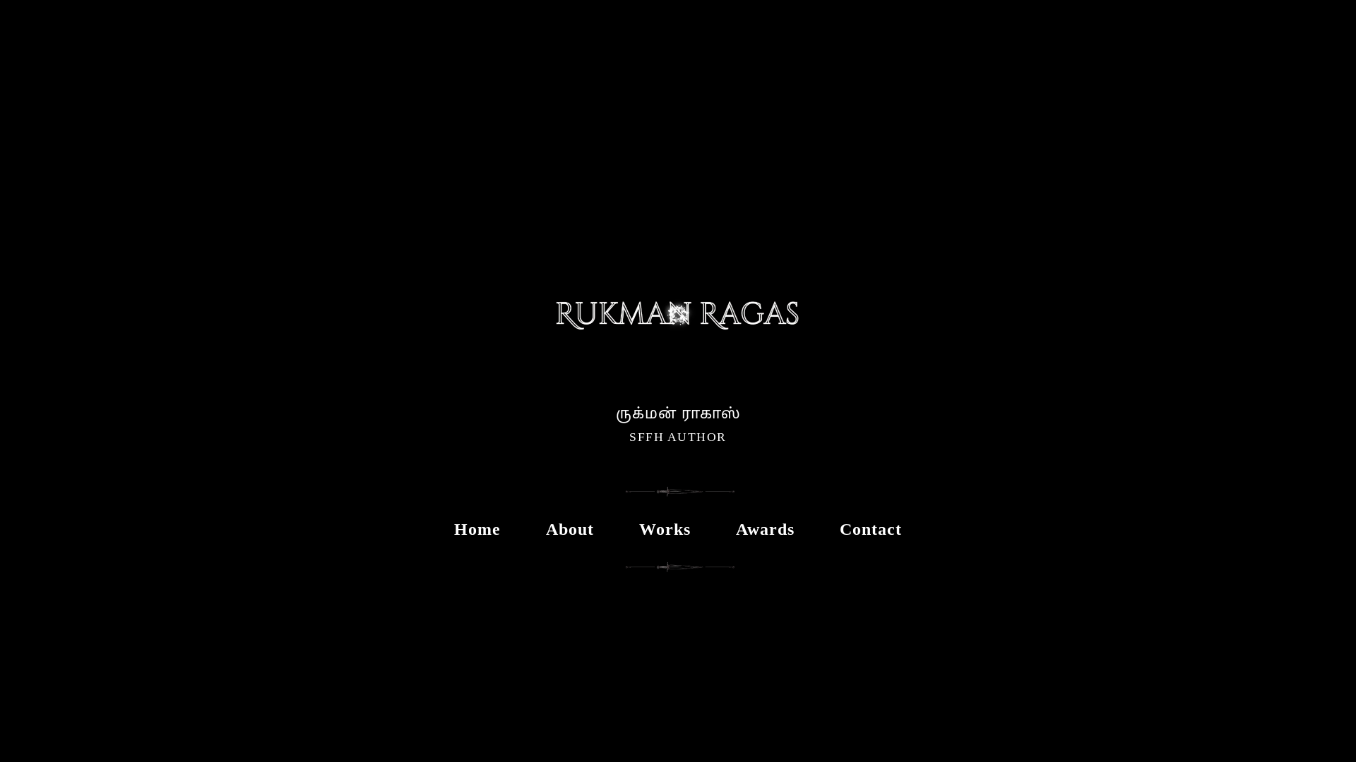website screenshot of https://rukmanragas.pages.dev/