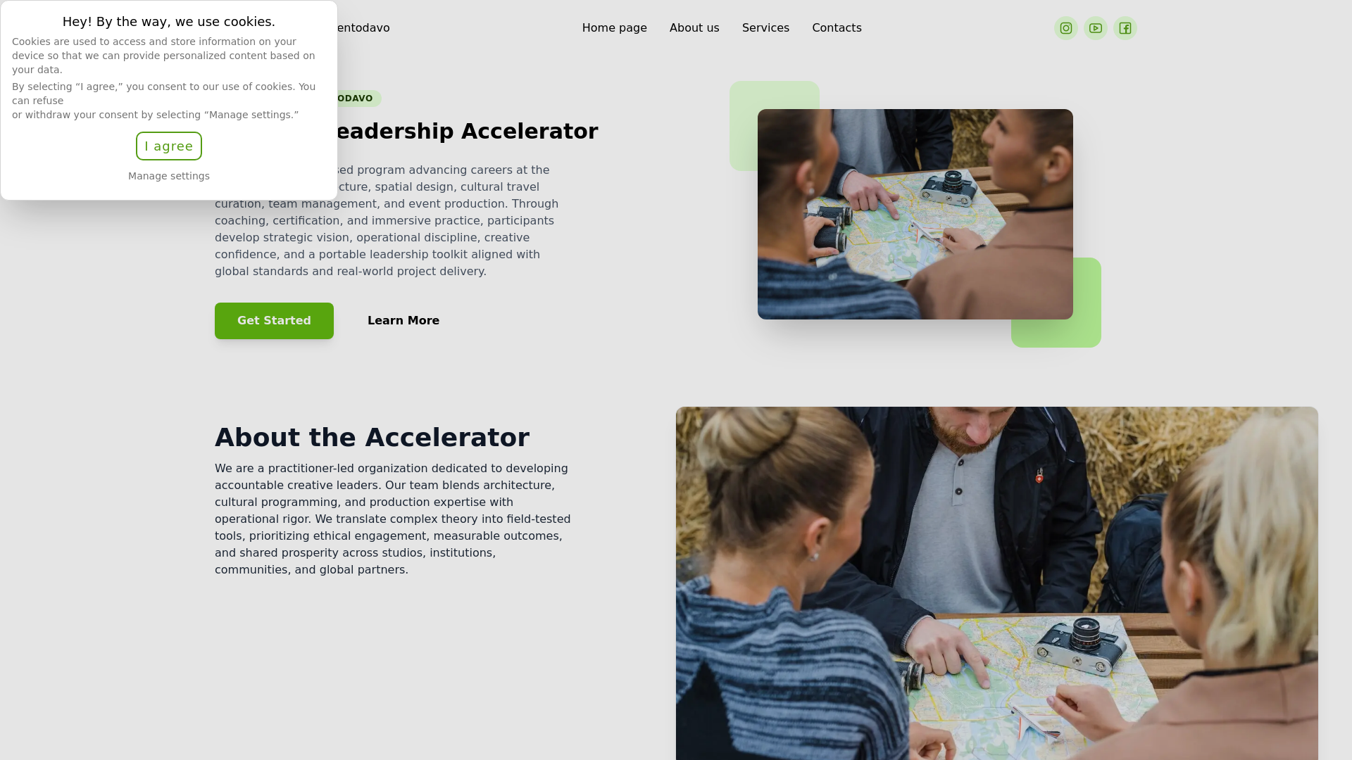 website screenshot of https://lumapentonarisentodavo.digital/