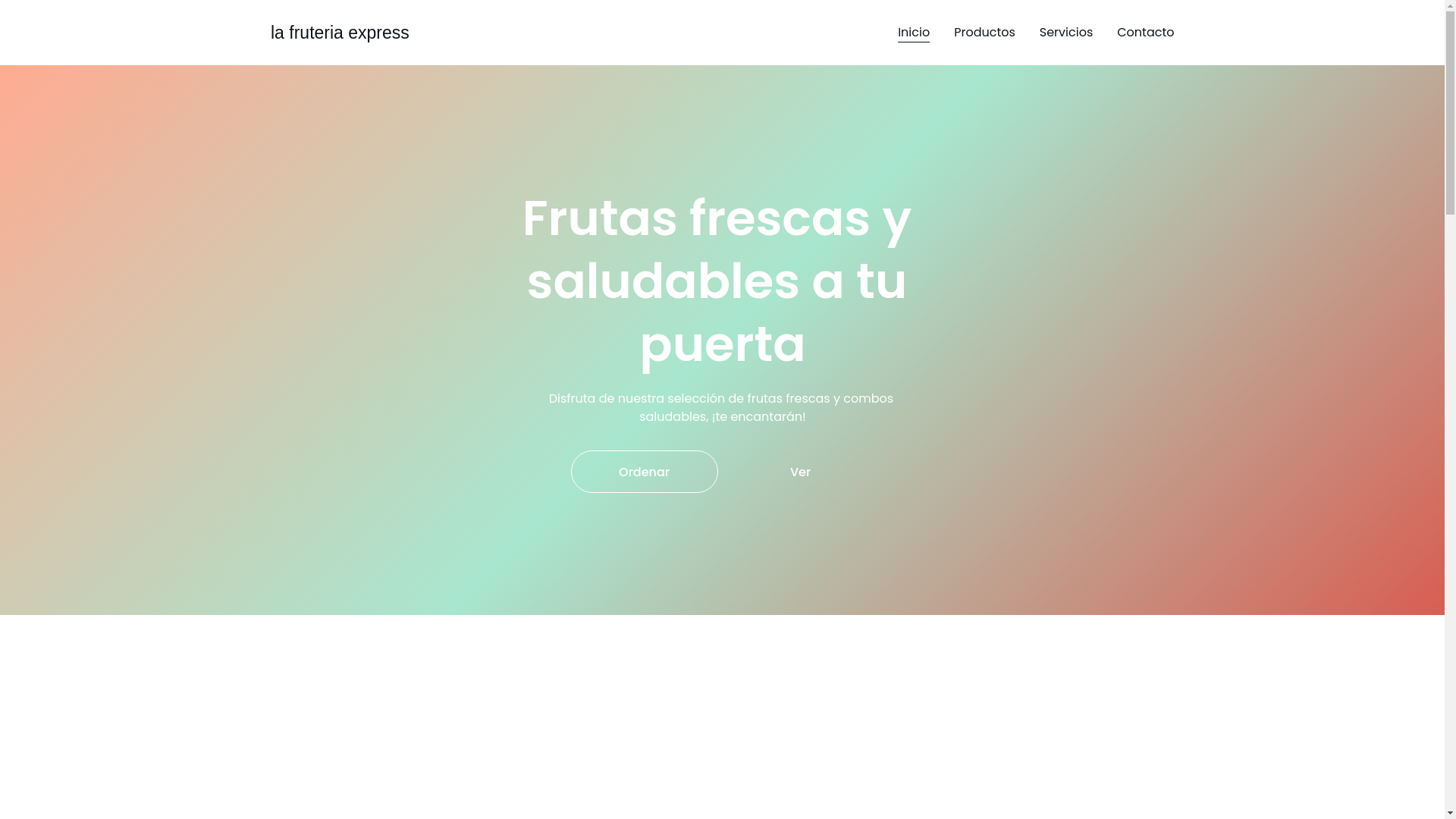 website screenshot of https://lafruteriaexpress.fun/