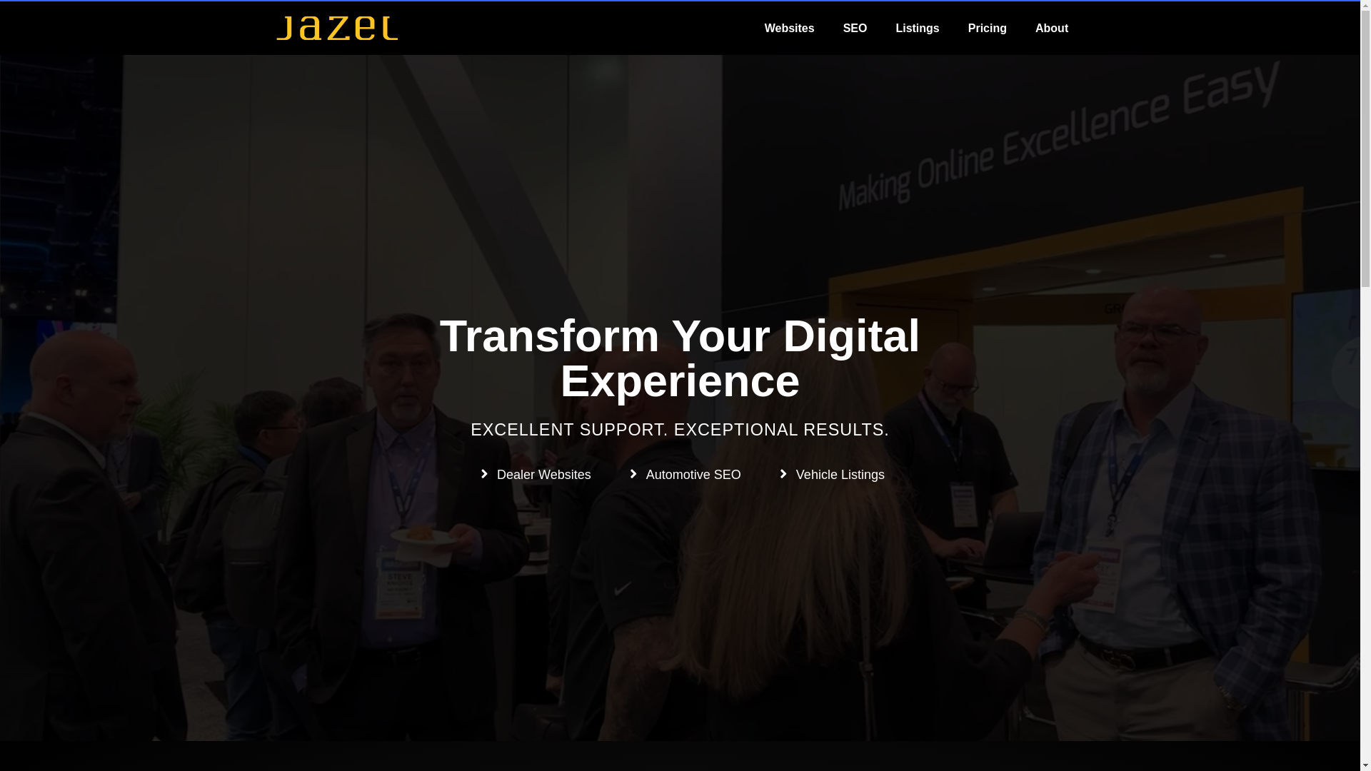 website screenshot of https://jazelmode.com/