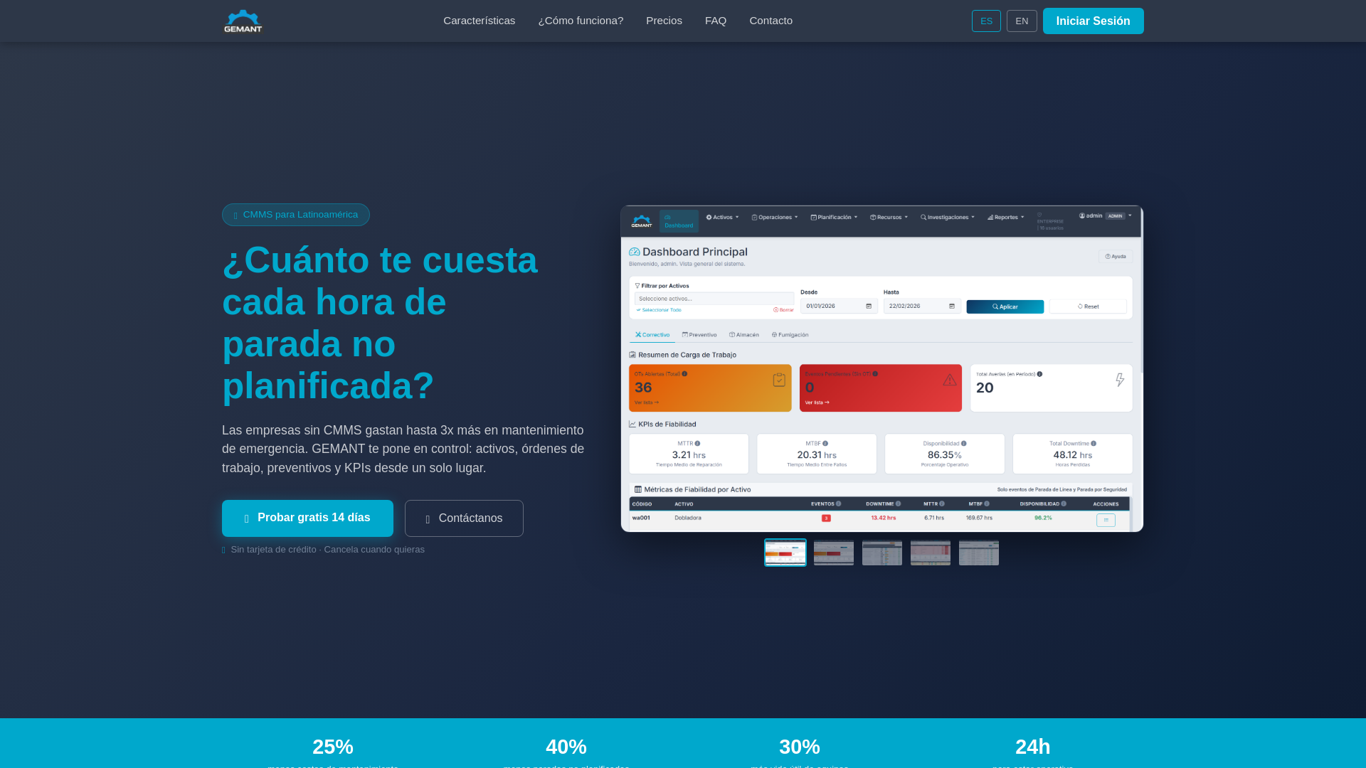 website screenshot of https://gemantapp.com/