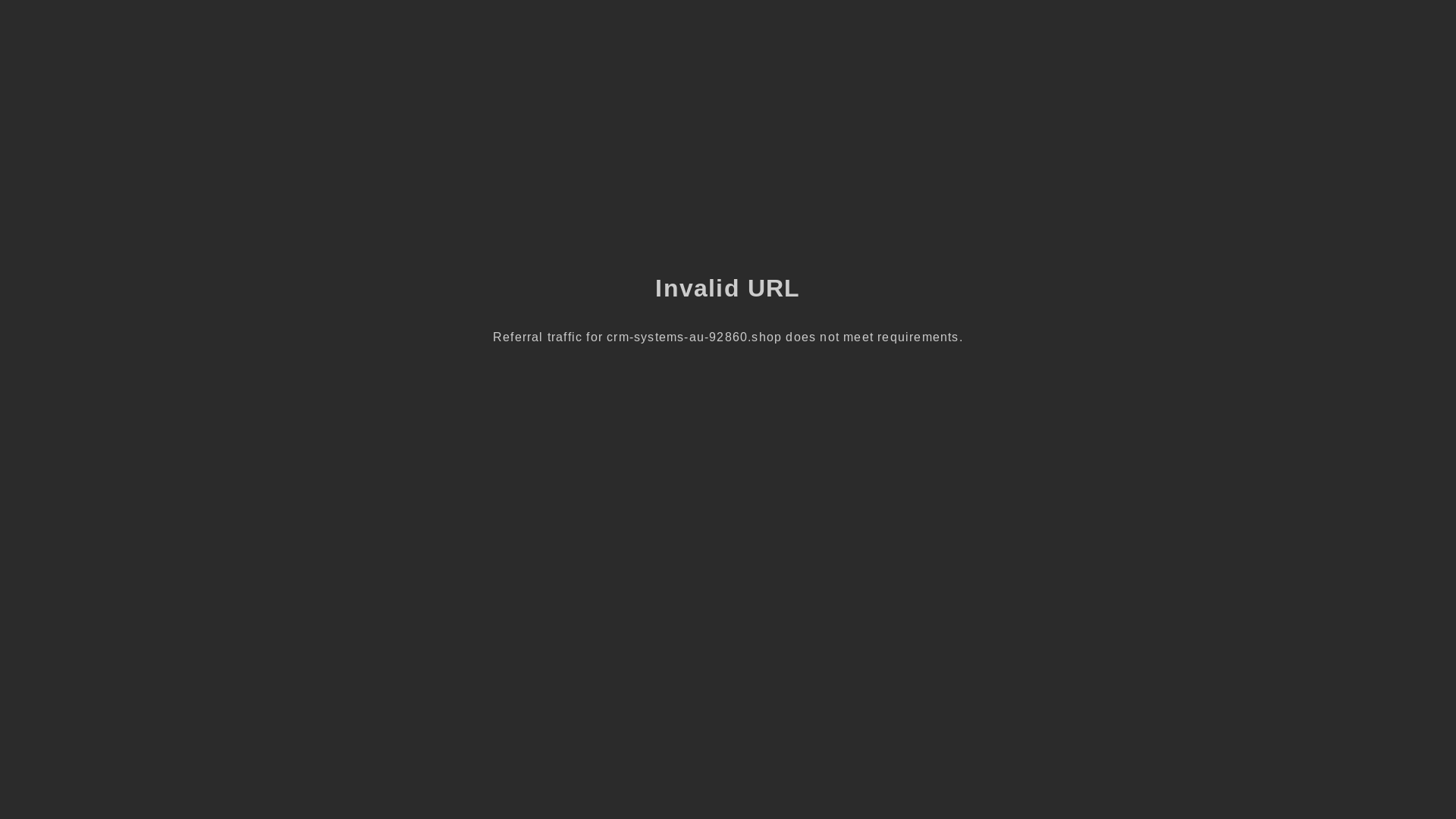 website screenshot of https://crm-systems-au-92860.shop/