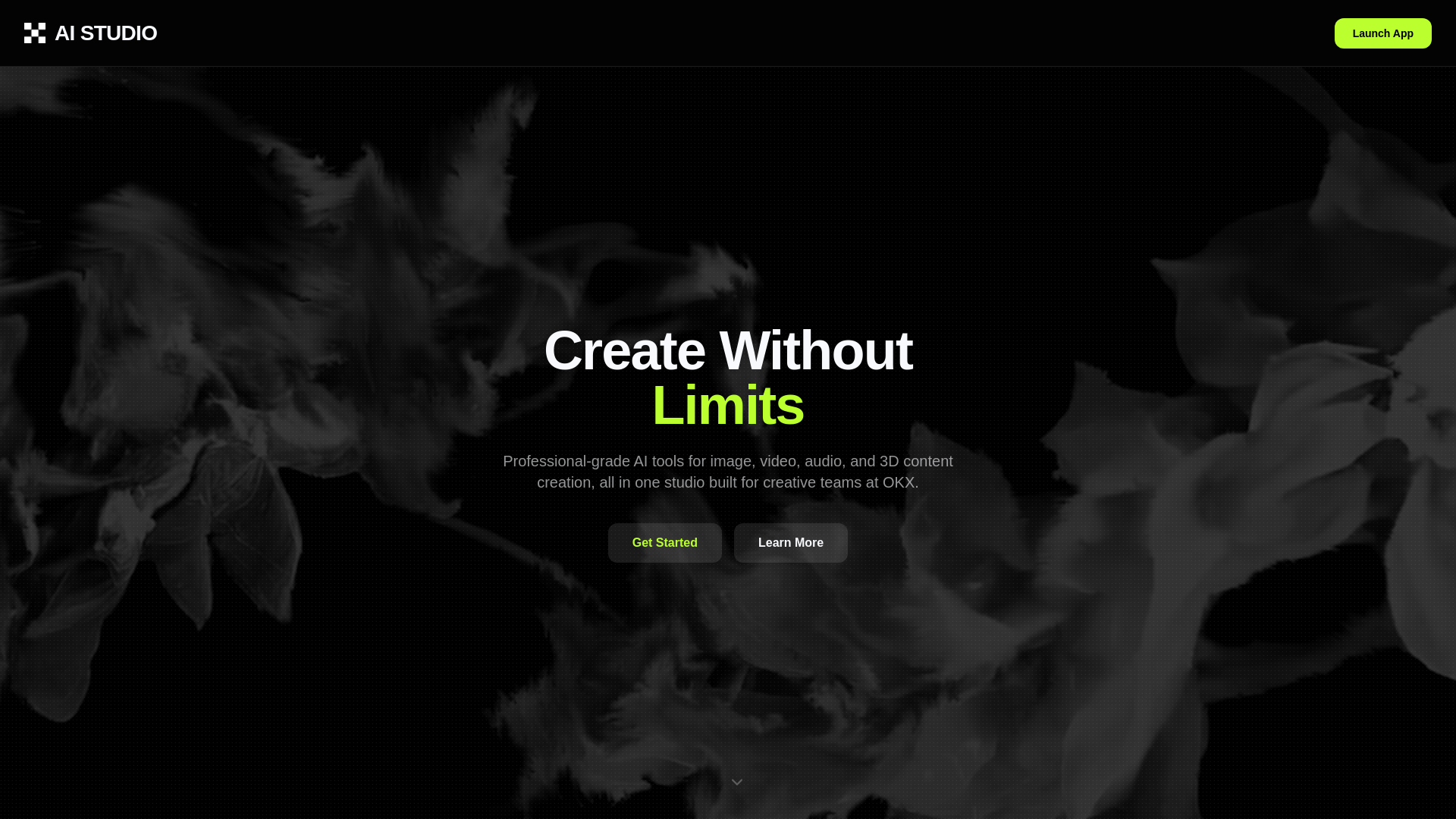 website screenshot of https://okxstudio.cloud