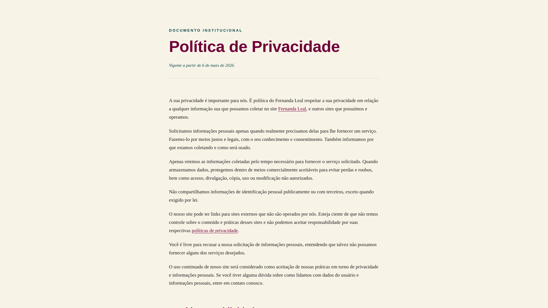 website screenshot of https://politica-de-privacidade-3ma.pages.dev/