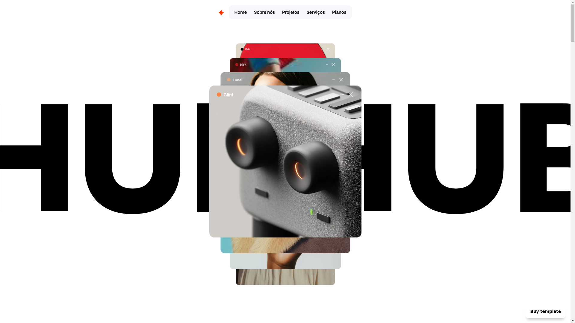 website screenshot of https://ecossistemahub.com.br/
