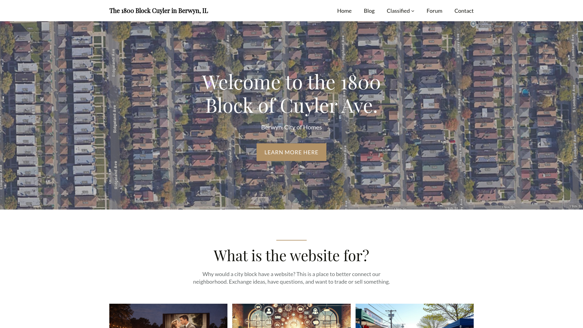 website screenshot of https://1800blocknews.org/
