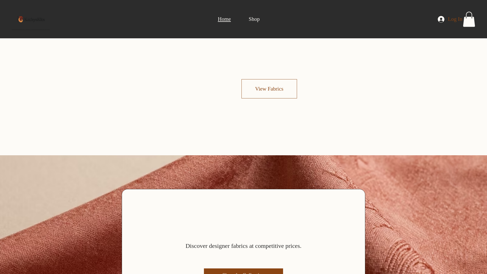 website screenshot of https://kathyskitshub.com/