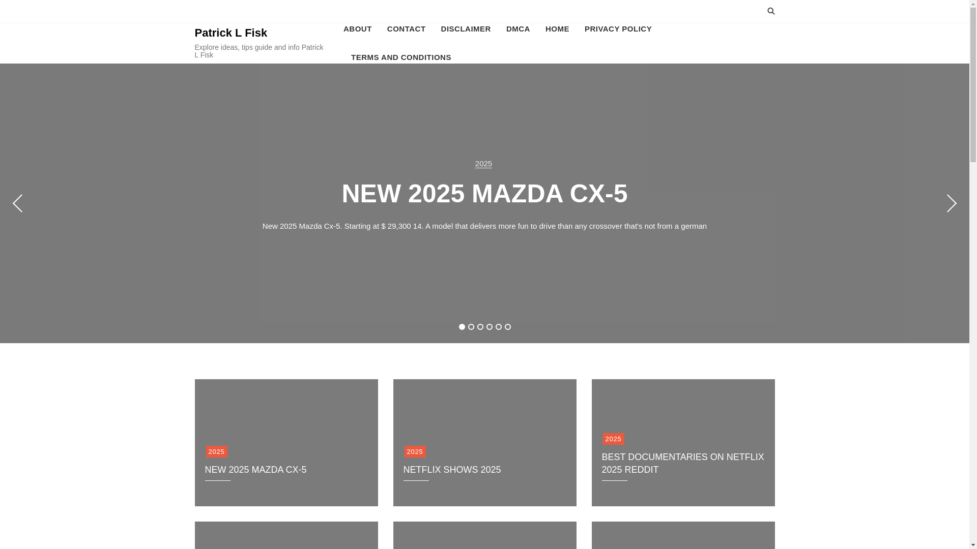 website screenshot of https://patricklfisk.pages.dev/