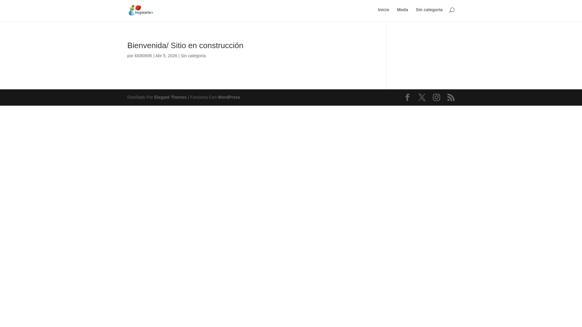 website screenshot of https://inspirartemas.com.ar