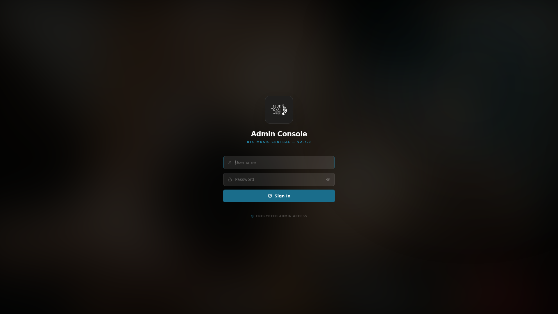 website screenshot of https://btc-music-admin.pages.dev/