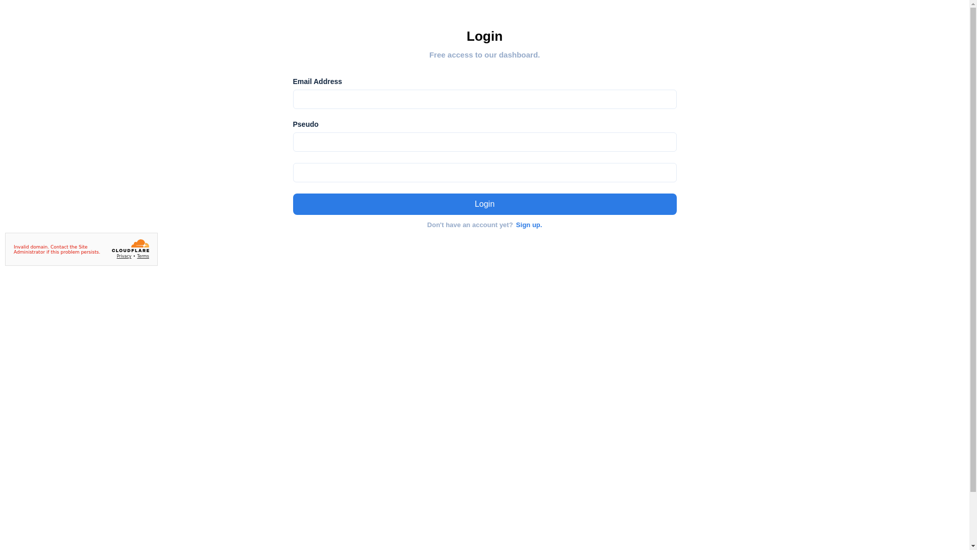 website screenshot of https://testauthsupabase.pages.dev/