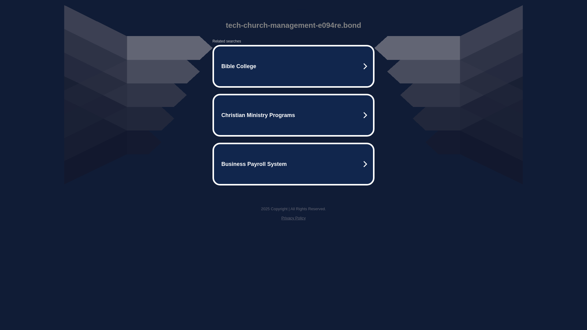 website screenshot of https://tech-church-management-e094re.bond/