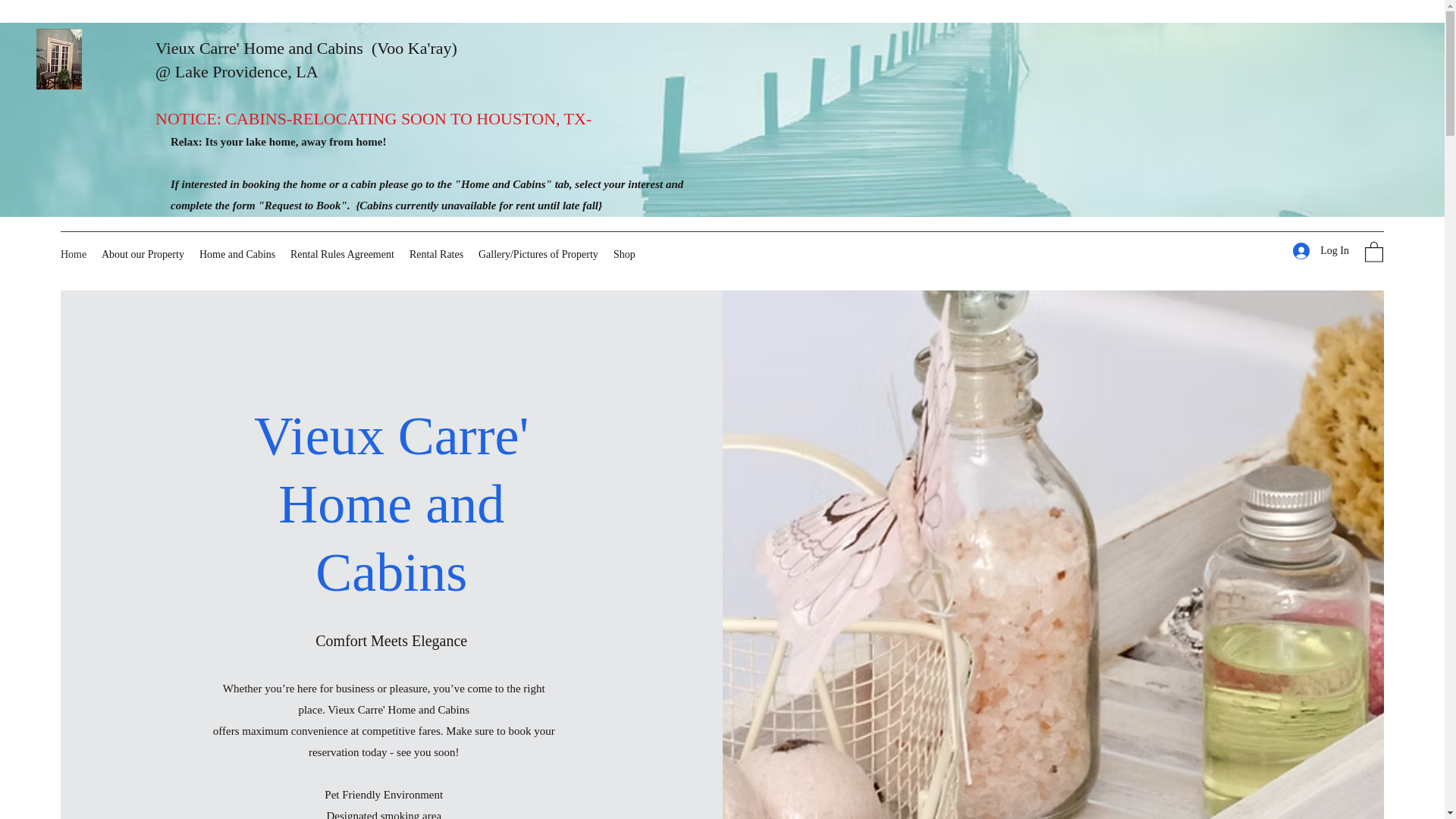 website screenshot of https://vieuxcarrehomeslouisiana.com/