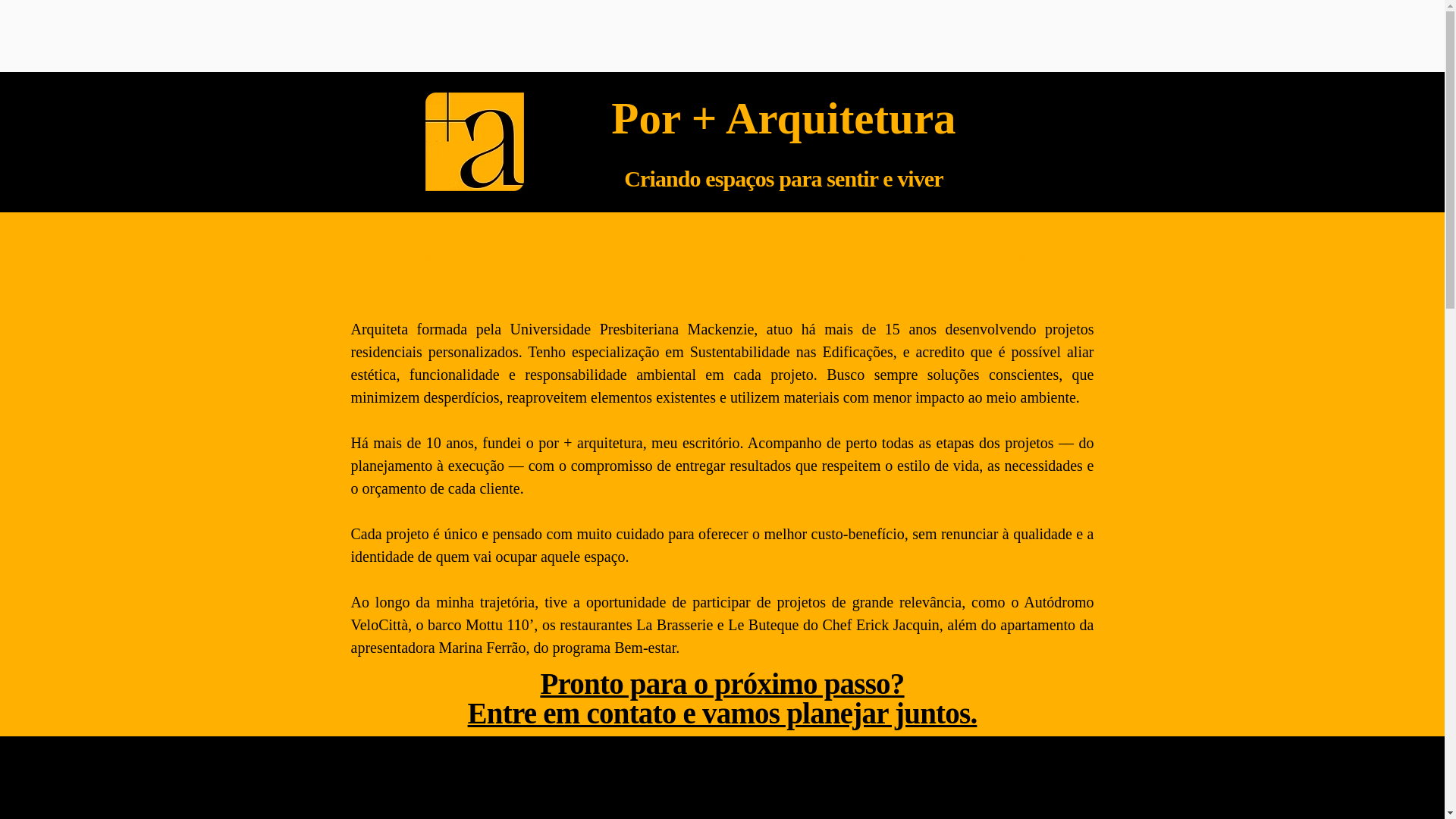 website screenshot of https://por-mais-atquitetura.com/