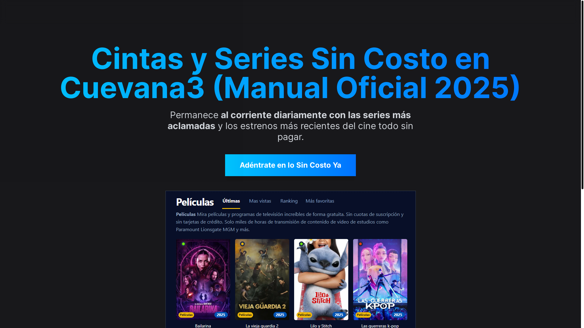 website screenshot of https://cuevana3-h800.pages.dev/