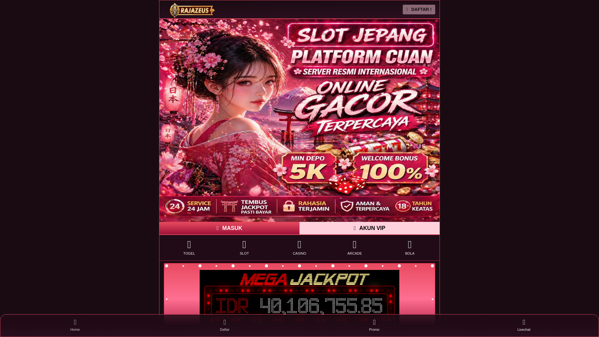 website screenshot of https://slotjepang-rz.pages.dev/