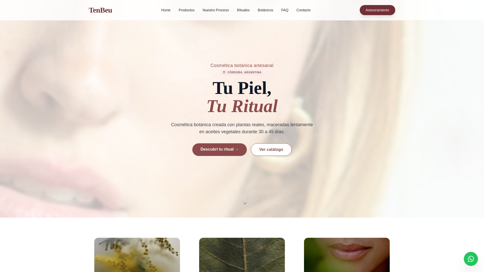 website screenshot of https://tenbeu.com/